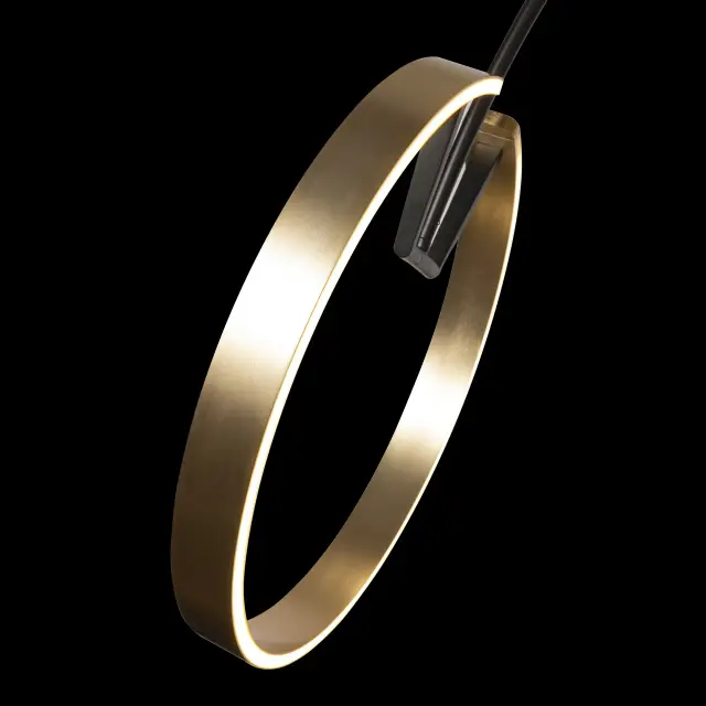 Торшер Loft IT 10027 RING — черный, ракурс 6