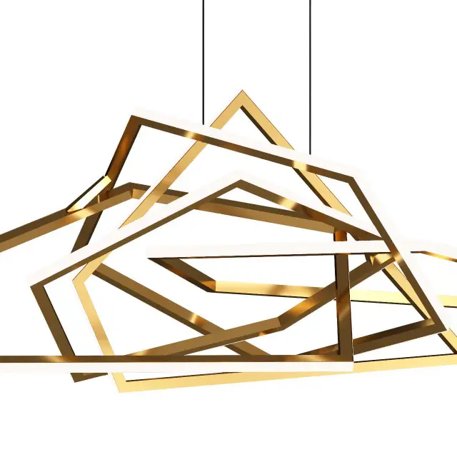 Светильник Loft IT 10028 RING — золотой, ракурс 2