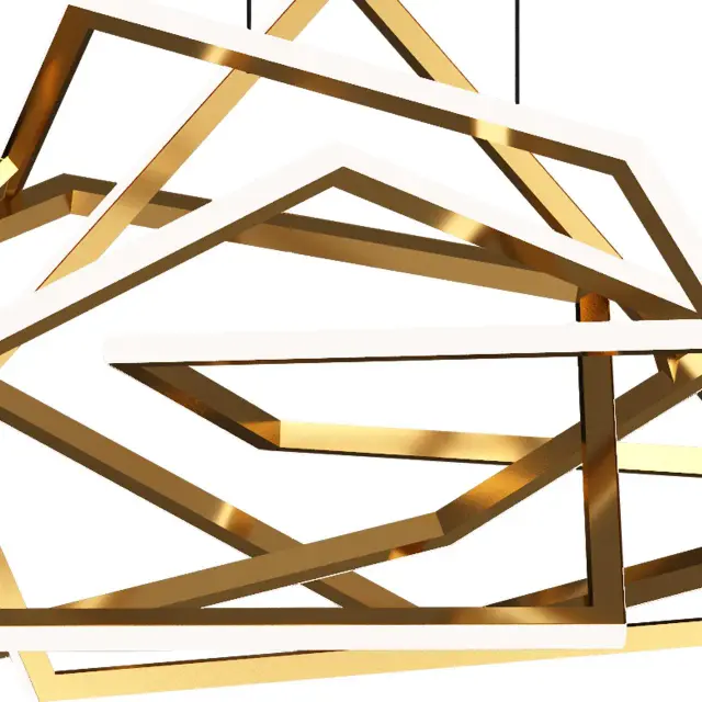 Светильник Loft IT 10028 RING — золотой, ракурс 3