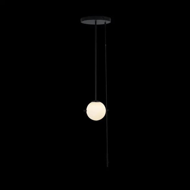 Светильник Loft IT 10029PS Black SIGNAL — черный, ракурс 2