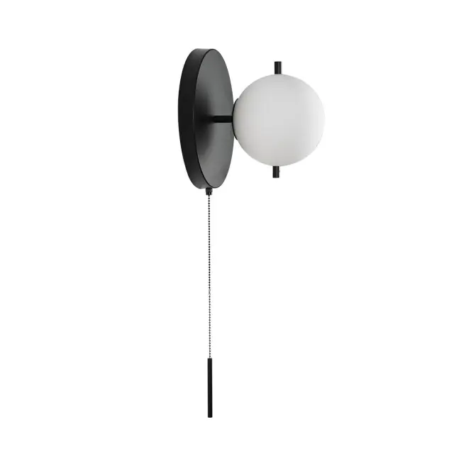 Бра Loft IT 10029W Black SIGNAL — черный, ракурс 3