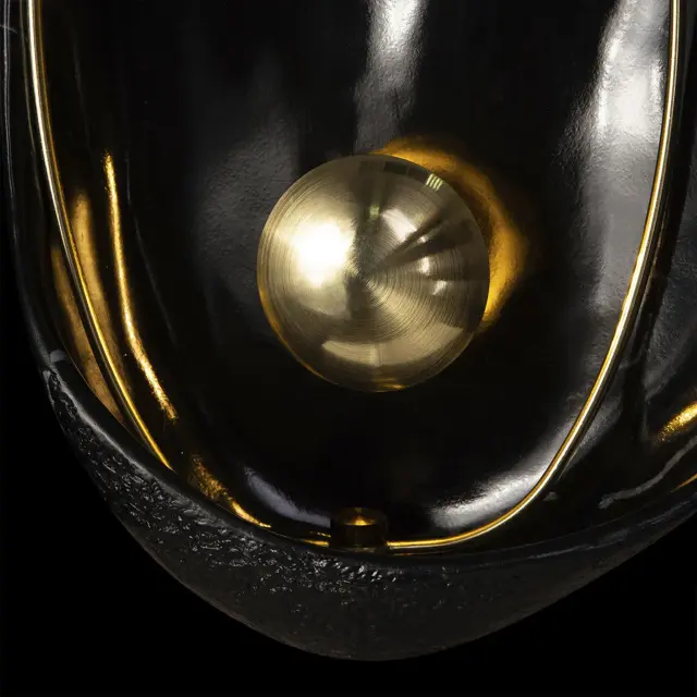 Бра Loft IT 10043 Black CLAM — черный, ракурс 4