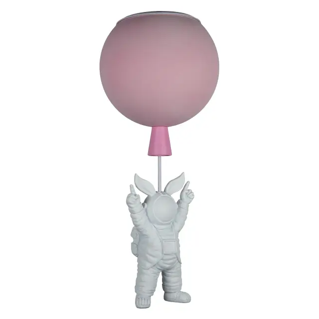 Светильник Loft IT 10044/200 Pink COSMO — розовый, ракурс 3