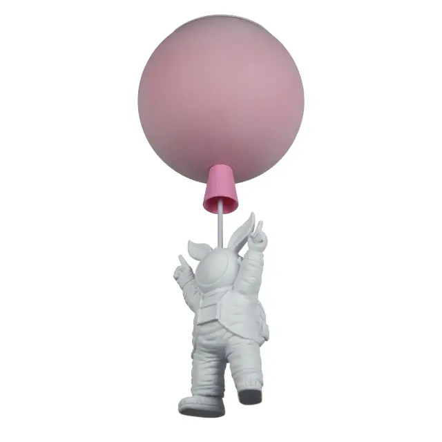 Светильник Loft IT 10044/200 Pink COSMO — розовый, ракурс 5
