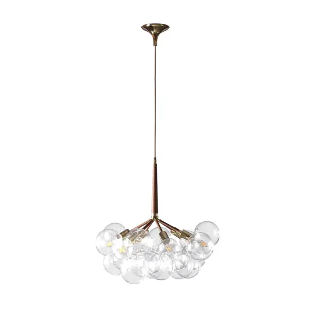 Люстра Loft IT 10048/6 Brown BUNCH — золотой