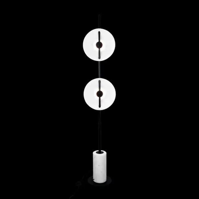Торшер Loft IT 10049F MARBLE — белый, ракурс 2