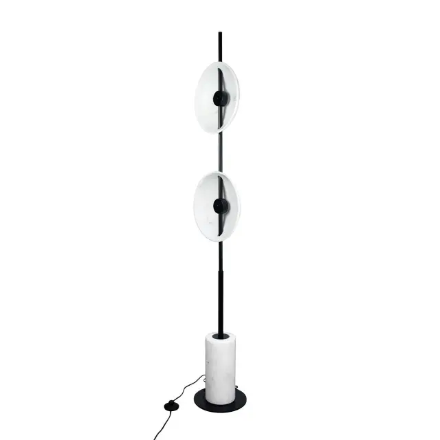 Торшер Loft IT 10049F MARBLE — белый, ракурс 3