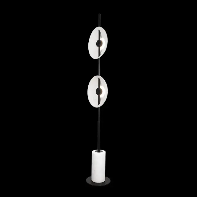 Торшер Loft IT 10049F MARBLE — белый, ракурс 4