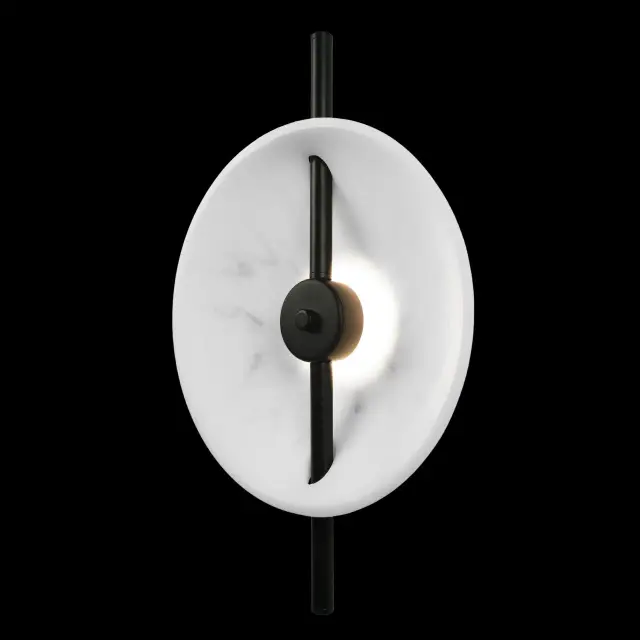 Бра Loft IT 10049W MARBLE — белый, ракурс 4