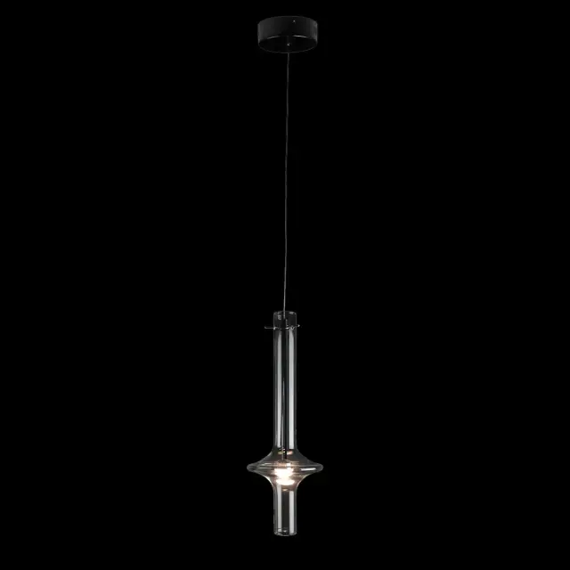Светильник Loft IT 10061BK TUBE — черный, ракурс 3