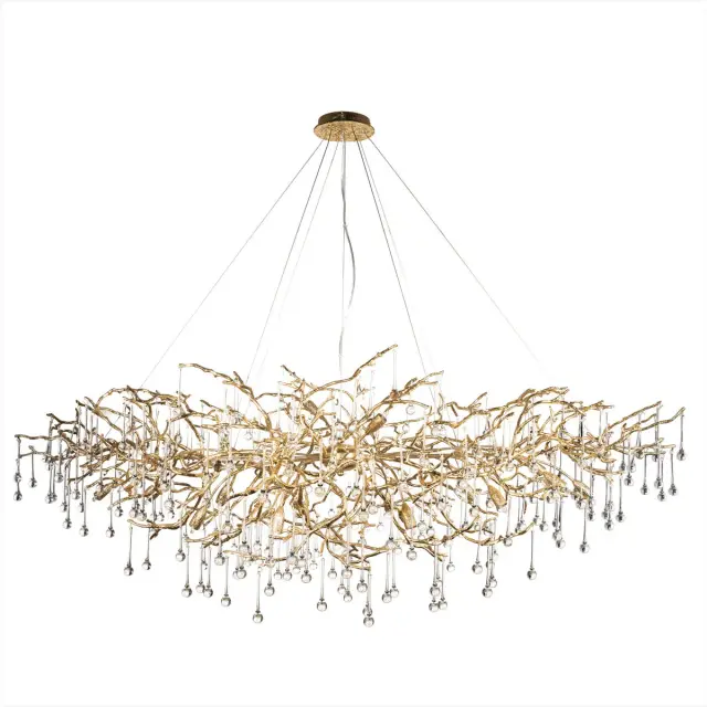 Люстра Loft IT 10067/1800 GD BIJOUT — золотой, ракурс 2
