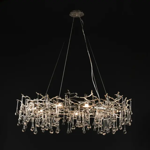 Люстра Loft IT 10068/1000 SG BIJOUT — золотой, ракурс 2
