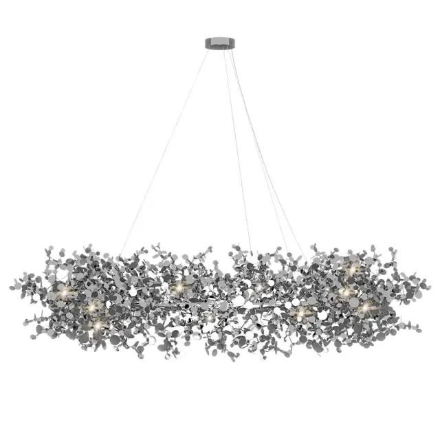 Люстра Loft IT 10101/1000 Chrome SPARK — хром