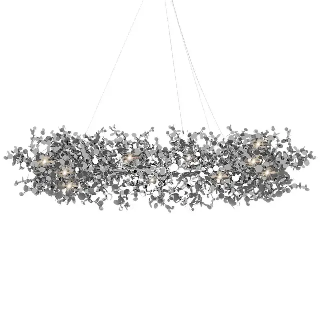 Люстра Loft IT 10101/1000 Chrome SPARK — хром, ракурс 3