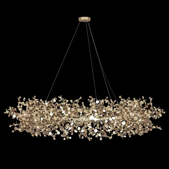Люстра Loft IT 10101/1000 Gold SPARK — золотой, ракурс 2