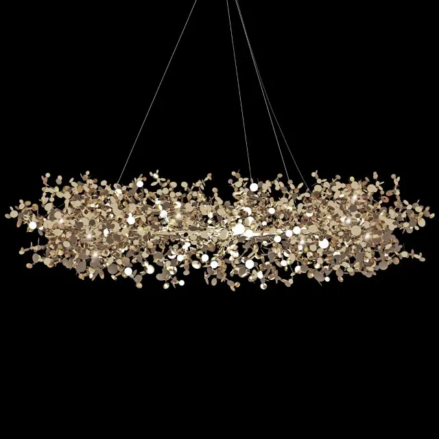 Люстра Loft IT 10101/1000 Gold SPARK — золотой, ракурс 4