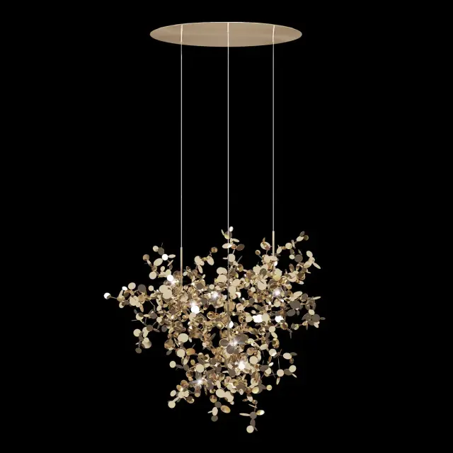 Люстра Loft IT 10101/3 Gold SPARK — золотой, ракурс 2