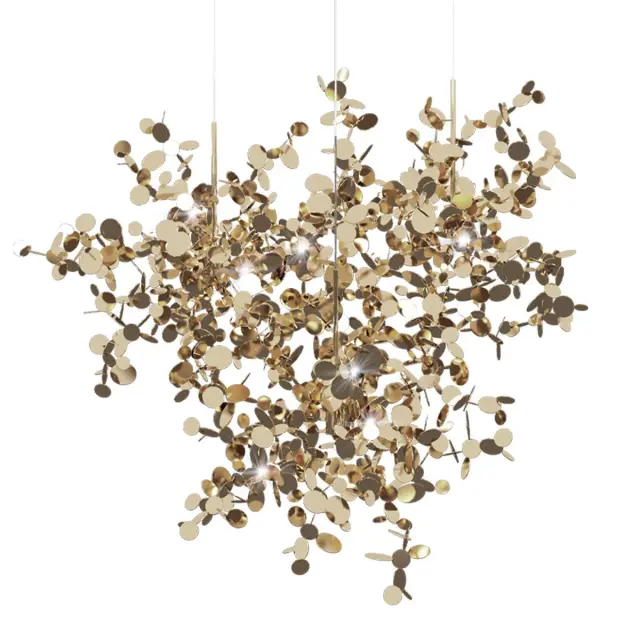 Люстра Loft IT 10101/3 Gold SPARK — золотой, ракурс 3