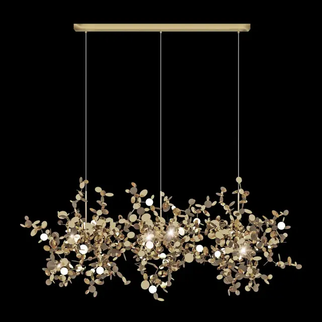 Светильник Loft IT 10101/3S Gold SPARK — золотой, ракурс 2