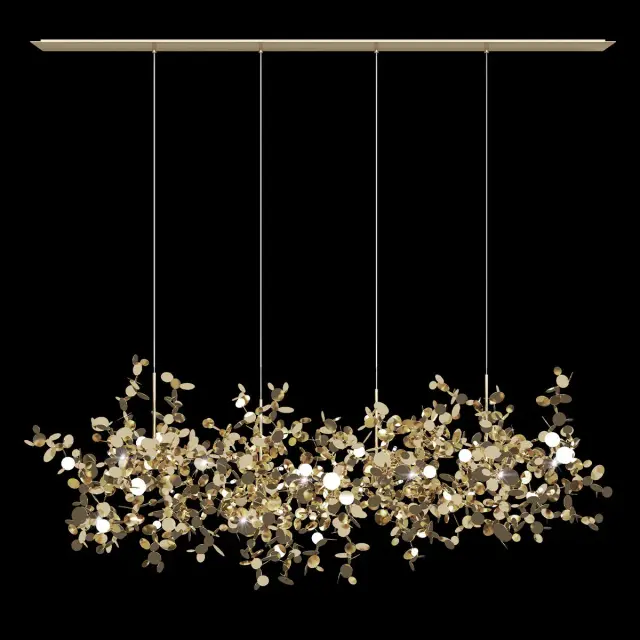 Светильник Loft IT 10101/4 Gold SPARK — золотой, ракурс 2