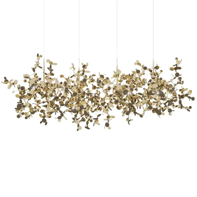 Светильник Loft IT 10101/4 Gold SPARK — золотой, ракурс 3