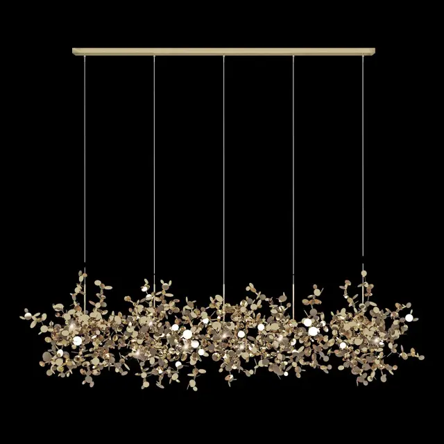Светильник Loft IT 10101/5 Gold SPARK — золотой, ракурс 2