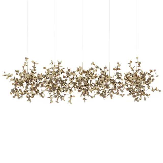 Светильник Loft IT 10101/5 Gold SPARK — золотой, ракурс 3