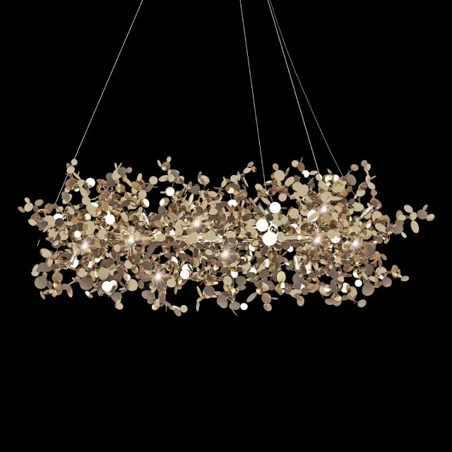 Люстра Loft IT 10101/600 Gold SPARK — золотой, ракурс 4