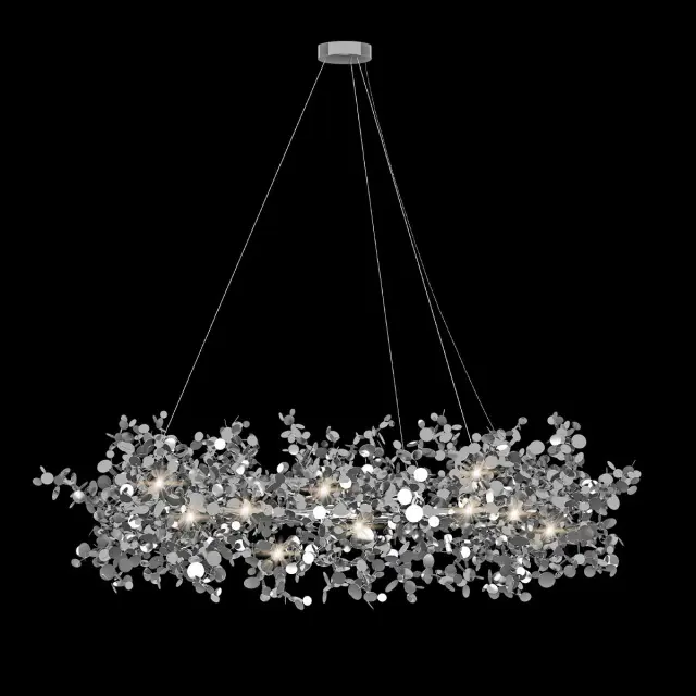 Люстра Loft IT 10101/800 Chrome SPARK — хром, ракурс 2