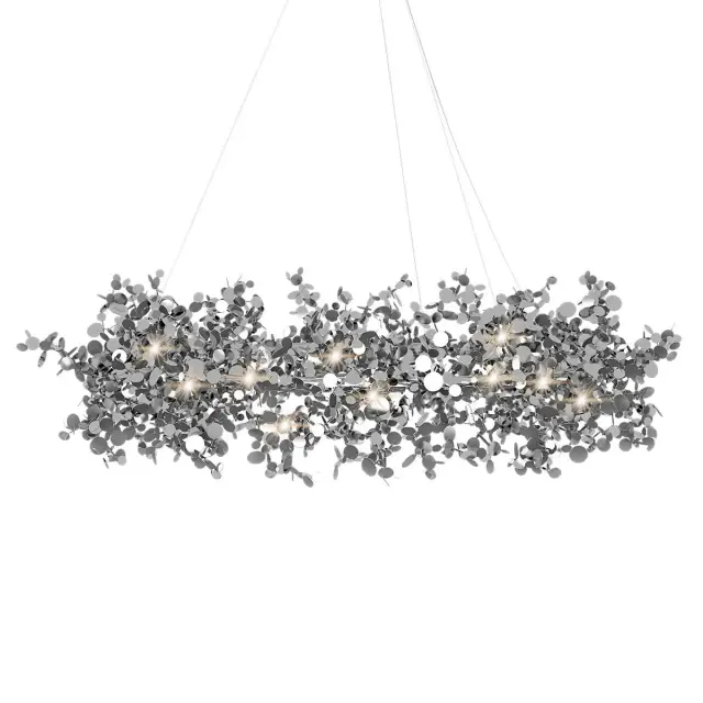 Люстра Loft IT 10101/800 Chrome SPARK — хром, ракурс 3