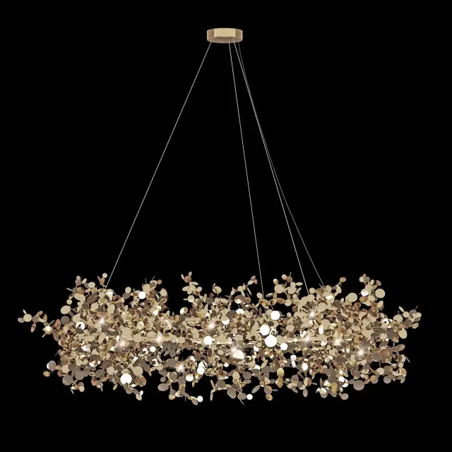 Люстра Loft IT 10101/800 Gold SPARK — золотой, ракурс 2