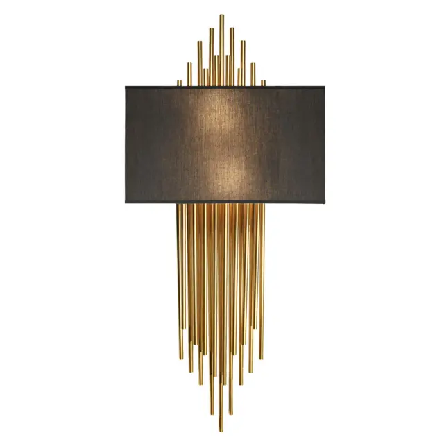 Бра Loft IT 10107 Black ELEGIO — золотой, ракурс 5