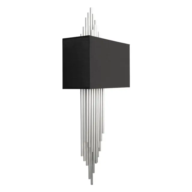 Бра Loft IT 10107 Silver black ELEGIO — серебряный, ракурс 3