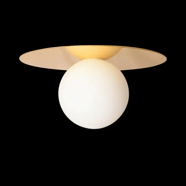 Светильник Loft IT 10120/250C Gold UFO — золотой, ракурс 4