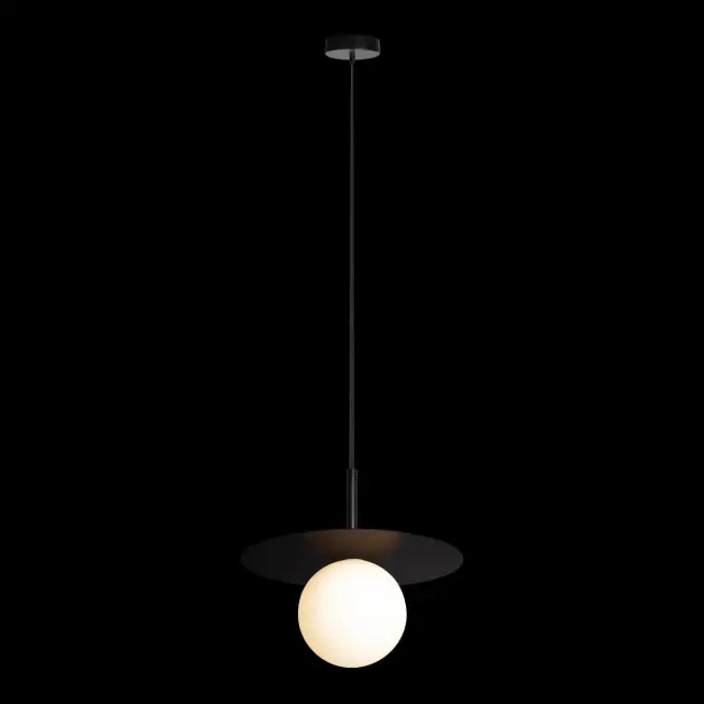 Светильник Loft IT 10120/250P Black UFO — черный, ракурс 2