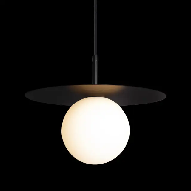 Светильник Loft IT 10120/250P Black UFO — черный, ракурс 4