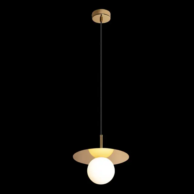 Светильник Loft IT 10120/250P Gold UFO — золотой, ракурс 2