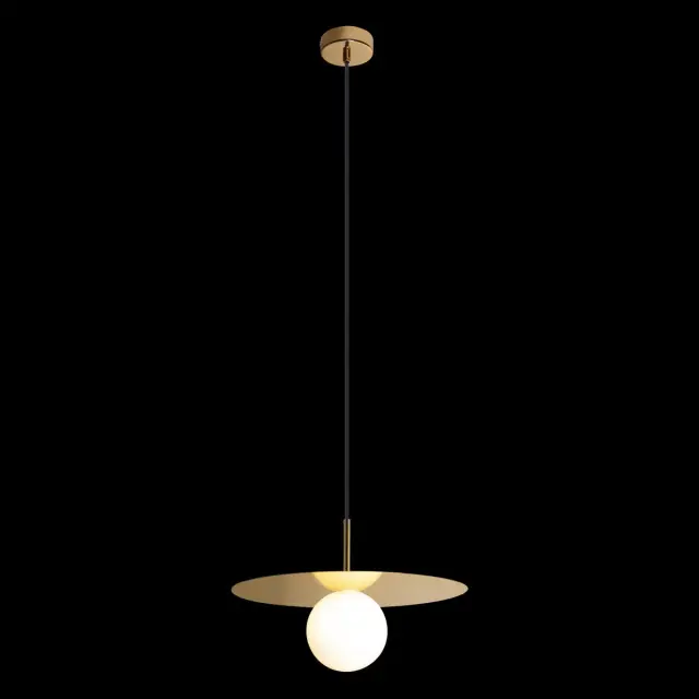 Светильник Loft IT 10120/350P Gold UFO — золотой, ракурс 2