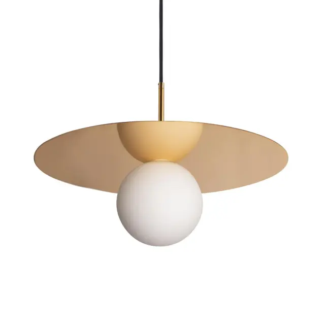 Светильник Loft IT 10120/350P Gold UFO — золотой, ракурс 3