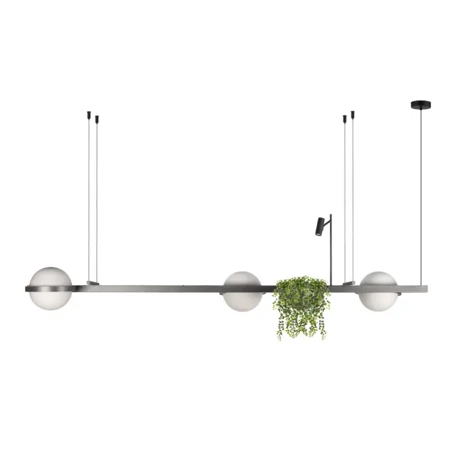 Светильник Loft IT 10121/C Dark grey JARDIN — черный