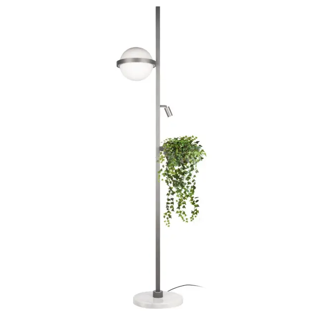 Торшер Loft IT 10121/F Dark grey JARDIN — черный, ракурс 3