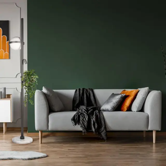 Торшер Loft IT 10121/F Dark grey JARDIN — черный, ракурс 5