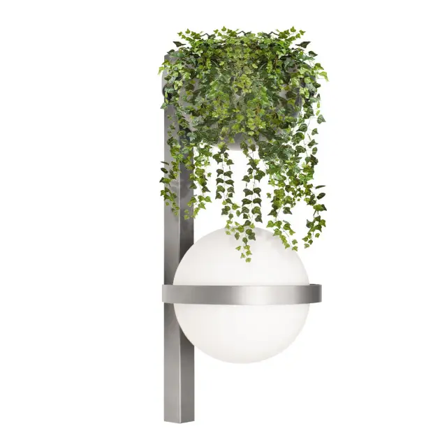 Бра Loft IT 10121W/B Dark grey JARDIN — черный, ракурс 3