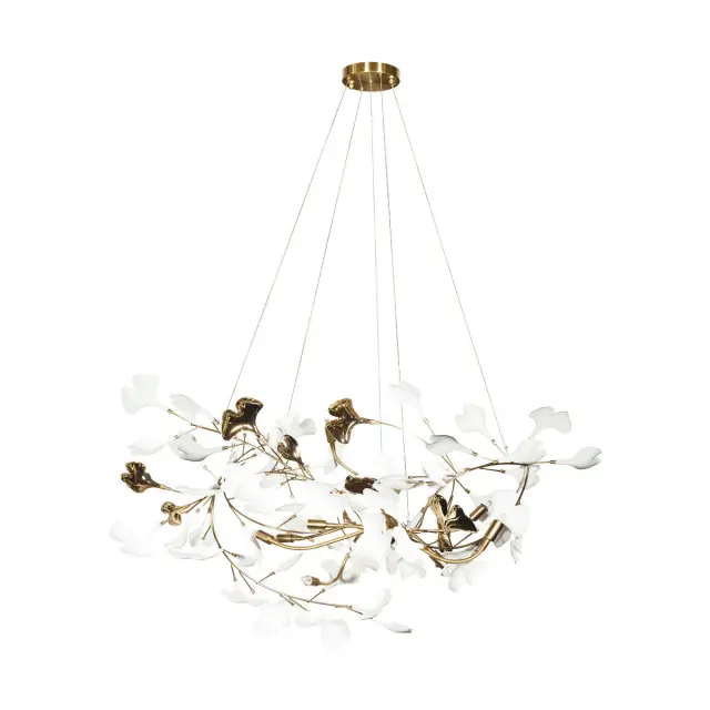 Люстра Loft IT 10125/8 FLEUR — золотой