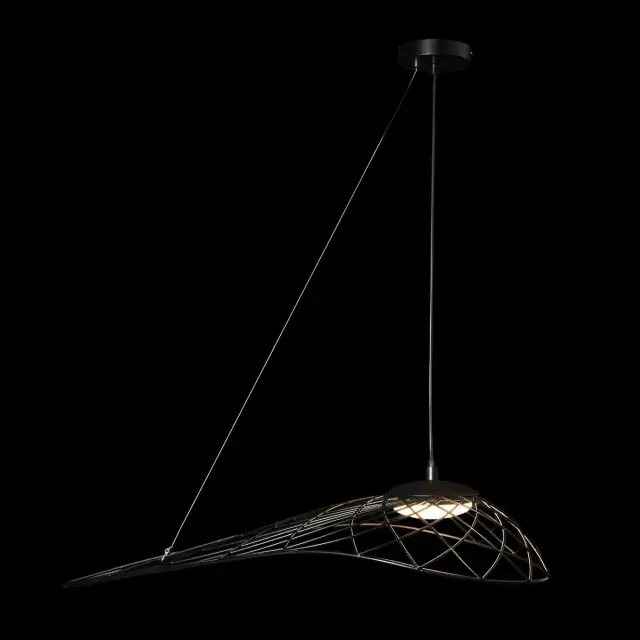Светильник Loft IT 10127/590 Black TRESSAGE — черный, ракурс 2
