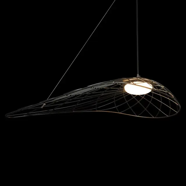 Светильник Loft IT 10127/590 Black TRESSAGE — черный, ракурс 4