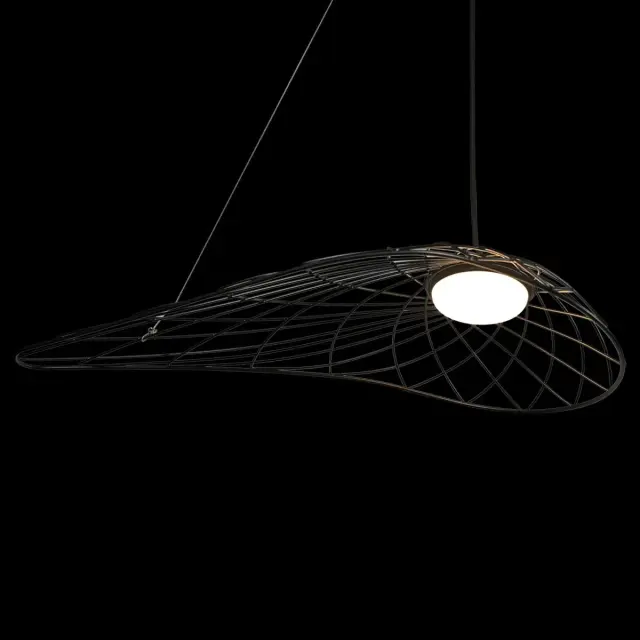 Светильник Loft IT 10127/590 Black TRESSAGE — черный, ракурс 6