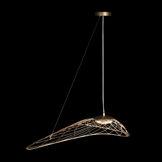 Светильник Loft IT 10127/590 Gold TRESSAGE — золотой, ракурс 2