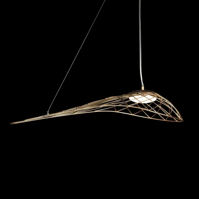 Светильник Loft IT 10127/590 Gold TRESSAGE — золотой, ракурс 4