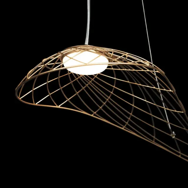 Светильник Loft IT 10127/590 Gold TRESSAGE — золотой, ракурс 6